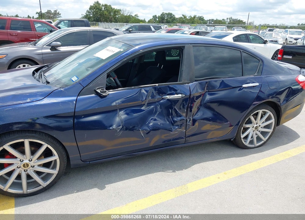 2015 HONDA ACCORD SPORT VIN: 1HGCR2F55FA010478