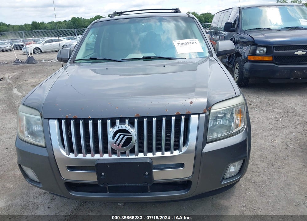 2009 MERCURY MARINER PREMIER V6 VIN: 4M2CU97G49KJ06116