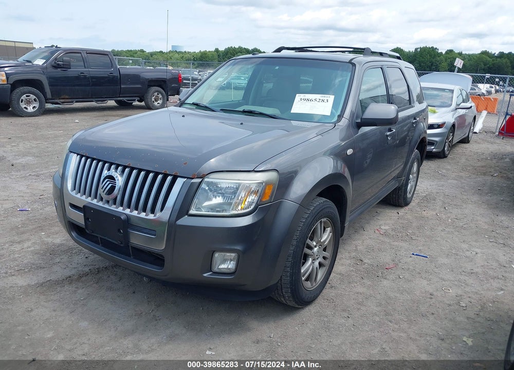 2009 MERCURY MARINER PREMIER V6 VIN: 4M2CU97G49KJ06116