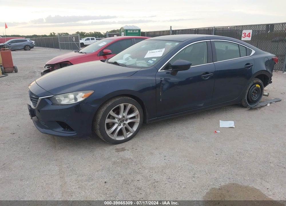 2015 MAZDA 6 I TOURING VIN: JM1GJ1V58F1183981
