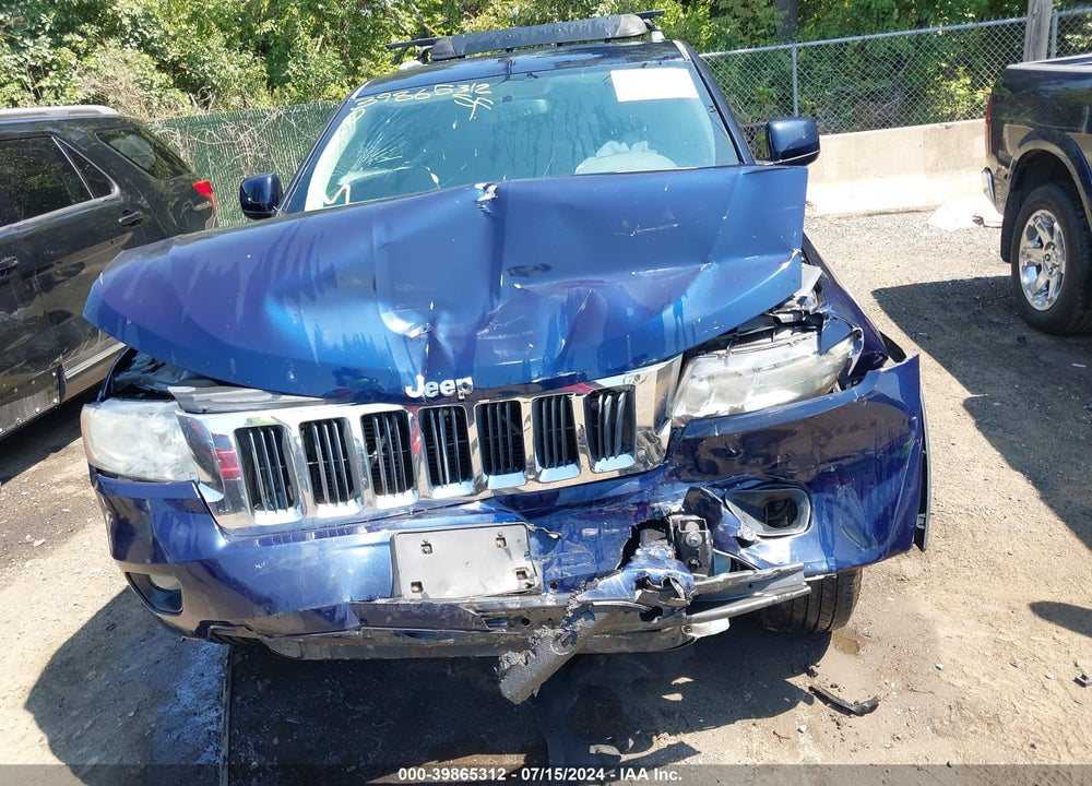 2012 JEEP GRAND CHEROKEE LAREDO VIN: 1C4RJFAG4CC240951