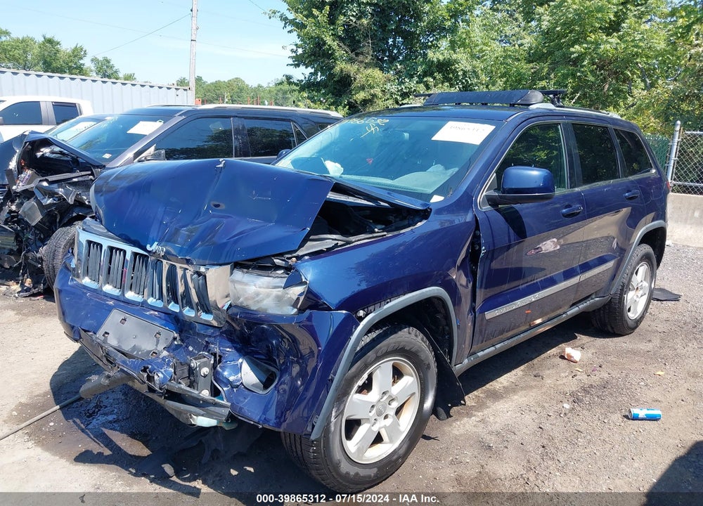 2012 JEEP GRAND CHEROKEE LAREDO VIN: 1C4RJFAG4CC240951