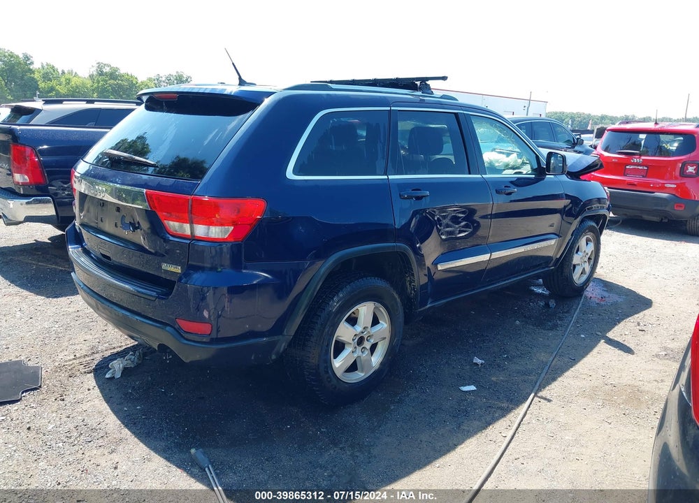 2012 JEEP GRAND CHEROKEE LAREDO VIN: 1C4RJFAG4CC240951