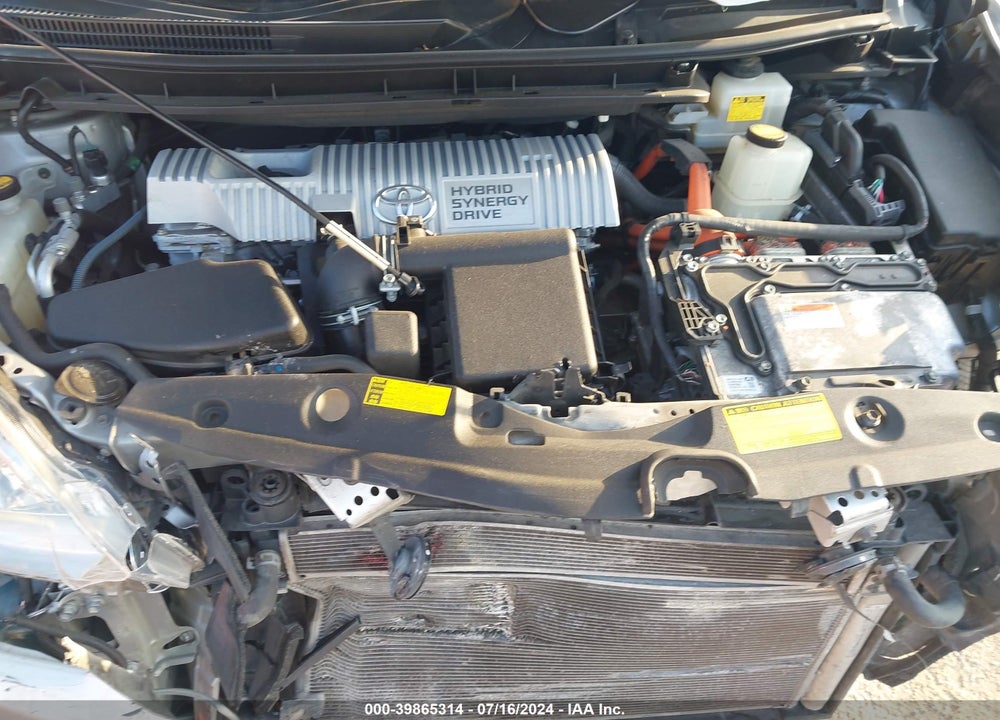 2010 TOYOTA PRIUS II VIN: JTDKN3DUXA0202032