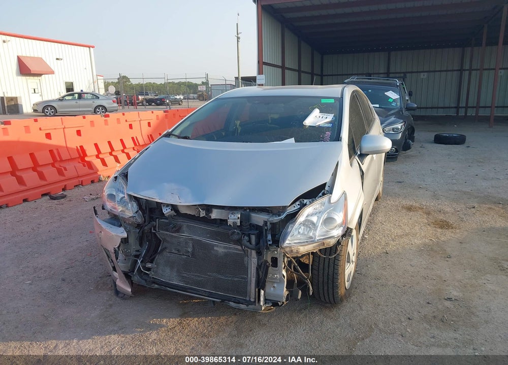 2010 TOYOTA PRIUS II VIN: JTDKN3DUXA0202032