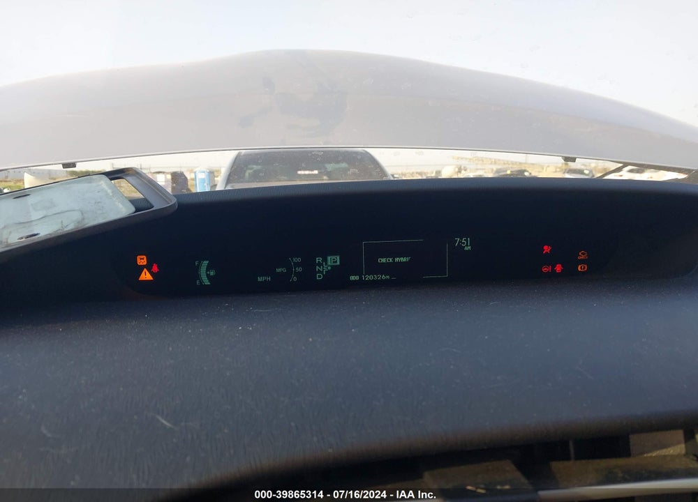 2010 TOYOTA PRIUS II VIN: JTDKN3DUXA0202032