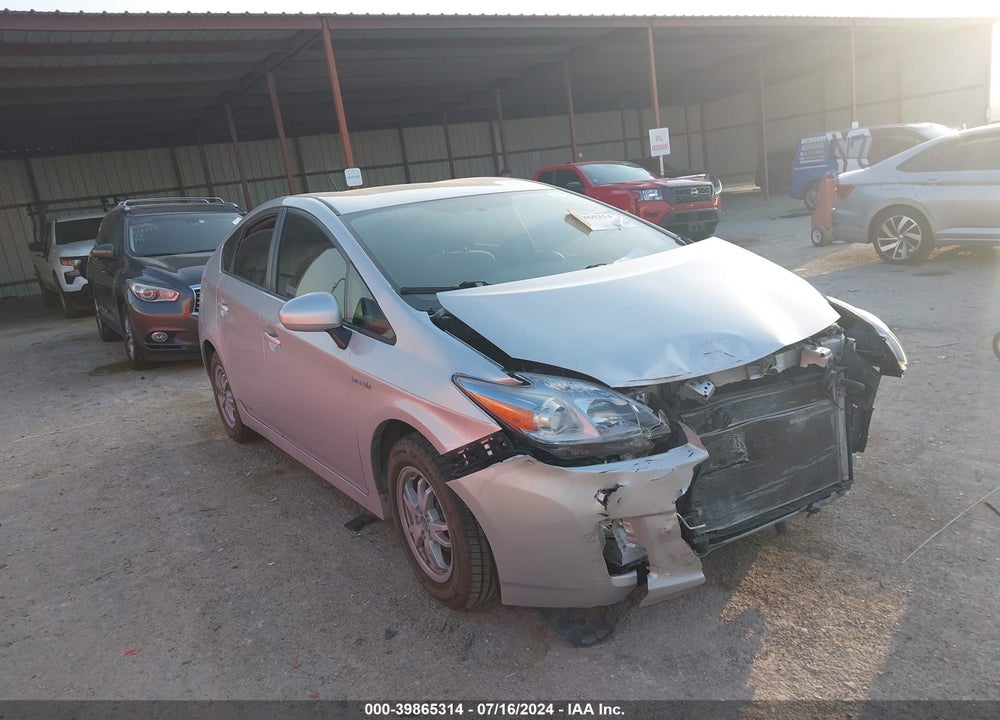 2010 TOYOTA PRIUS II VIN: JTDKN3DUXA0202032