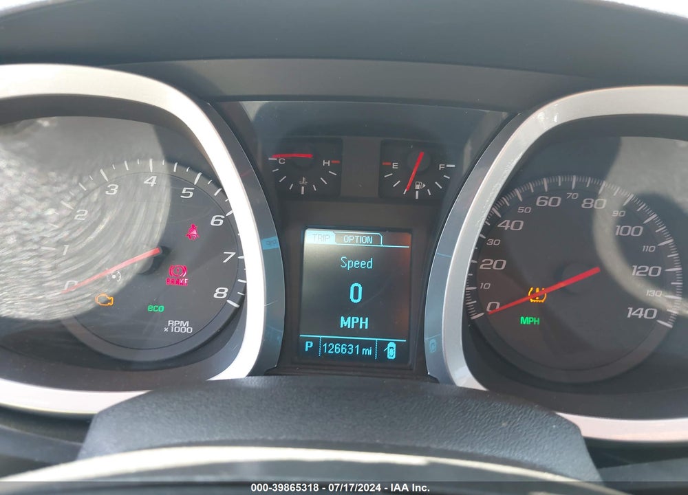 2015 CHEVROLET EQUINOX 1LT VIN: 1GNALBEK8FZ141623