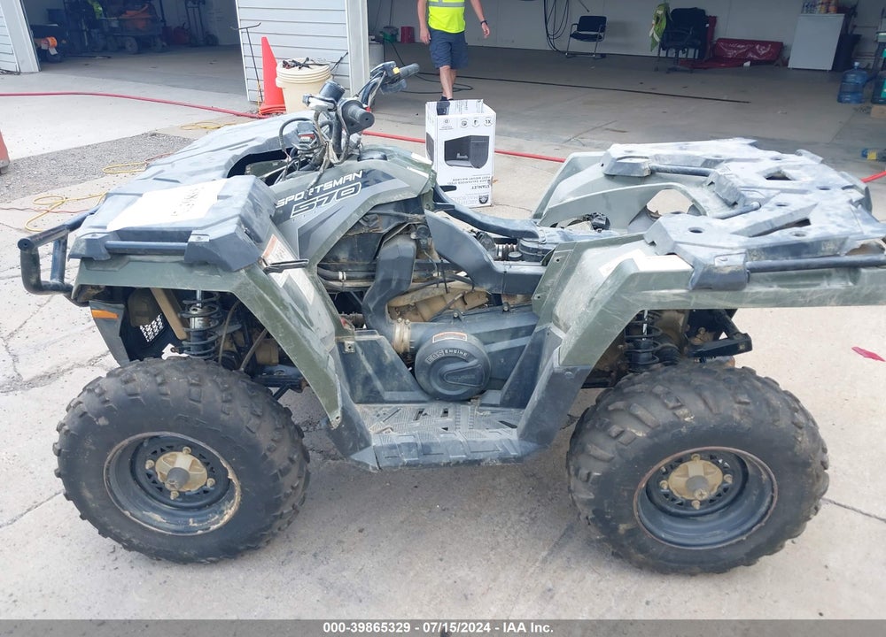 2017 POLARIS SPORTSMAN 570 EPS VIN: 4XASEE570HA646956