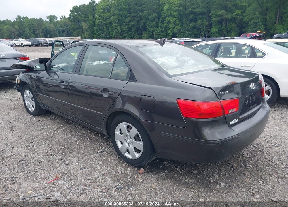 2010 HYUNDAI SONATA GLS VIN: 5NPET4AC6AH590206