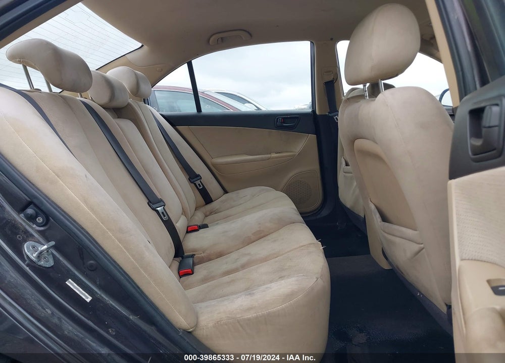 2010 HYUNDAI SONATA GLS VIN: 5NPET4AC6AH590206