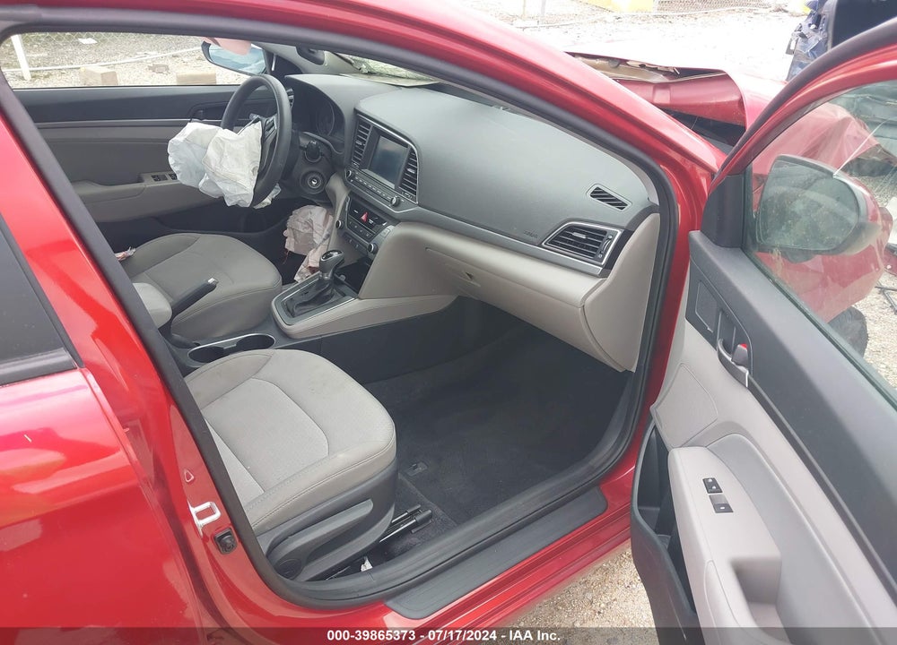 2018 HYUNDAI ELANTRA SEL VIN: 5NPD84LF1JH294238