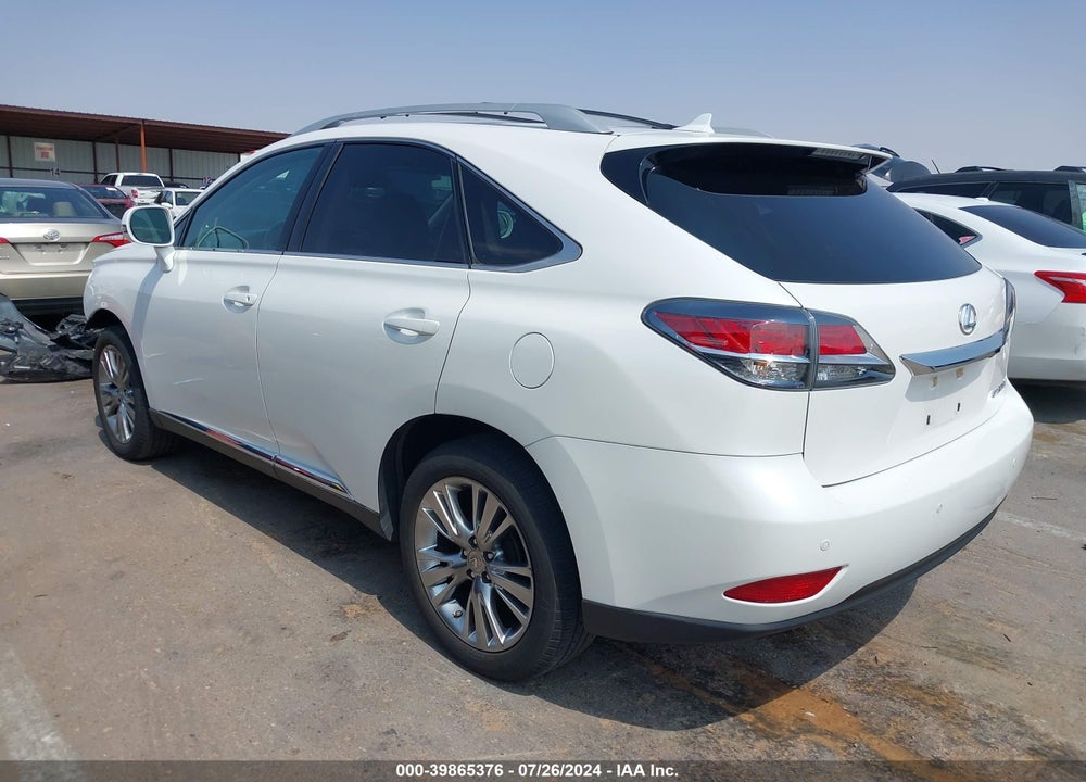 2013 LEXUS RX 350 VIN: 2T2ZK1BA3DC120606