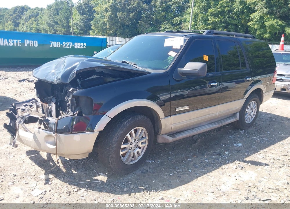2007 FORD EXPEDITION EDDIE BAUER VIN: 1FMFU17587LA57850