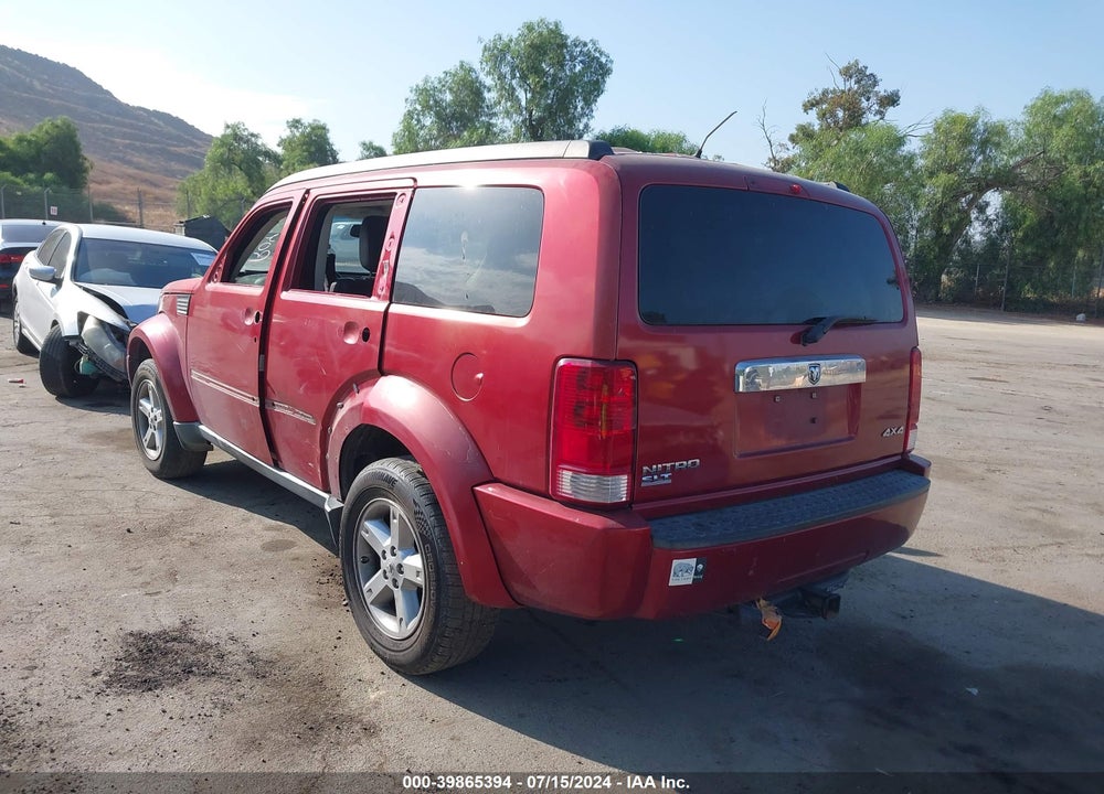 2007 DODGE NITRO SLT/RT VIN: 1D8GU58K17W731230