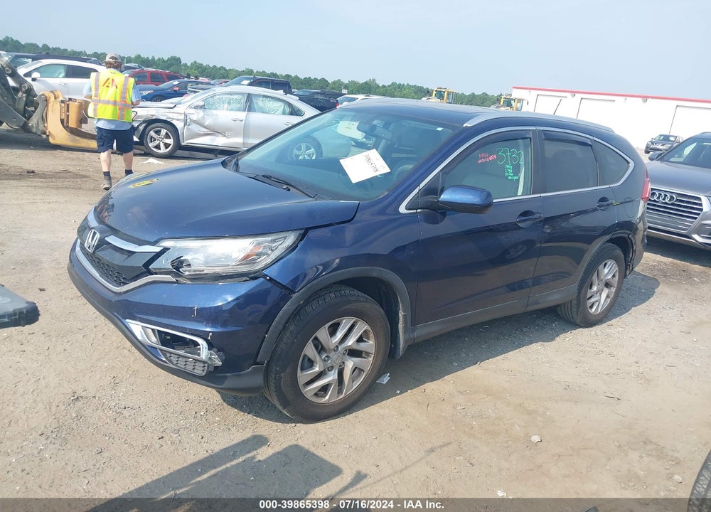 2015 HONDA CR-V EX-L VIN: 2HKRM3H75FH509642