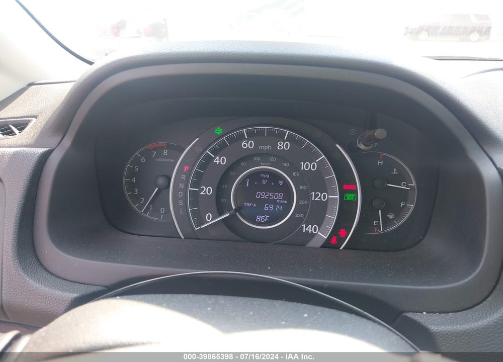 2015 HONDA CR-V EX-L VIN: 2HKRM3H75FH509642