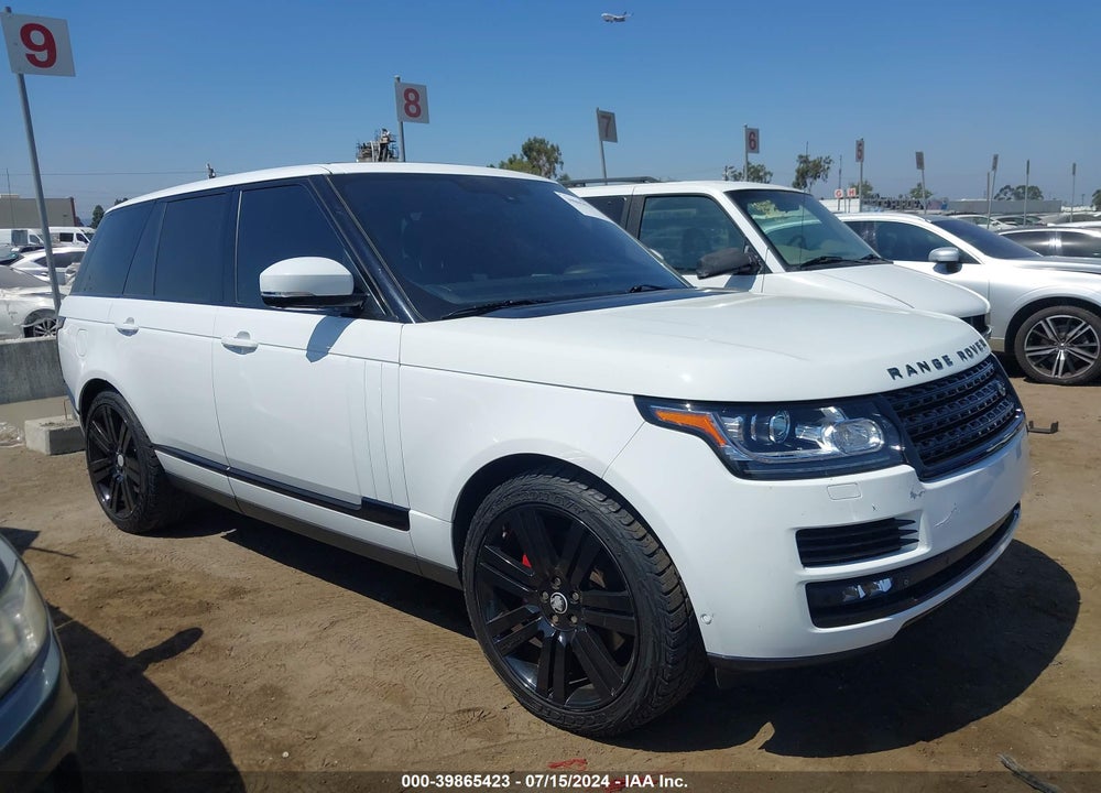 2014 LAND ROVER RANGE ROVER 3.0L V6 SUPERCHARGED HSE VIN: SALGS2VF9EA125056