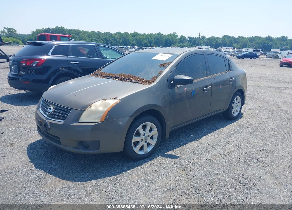 2007 NISSAN SENTRA 2.0SL VIN: 3N1AB61E97L618364