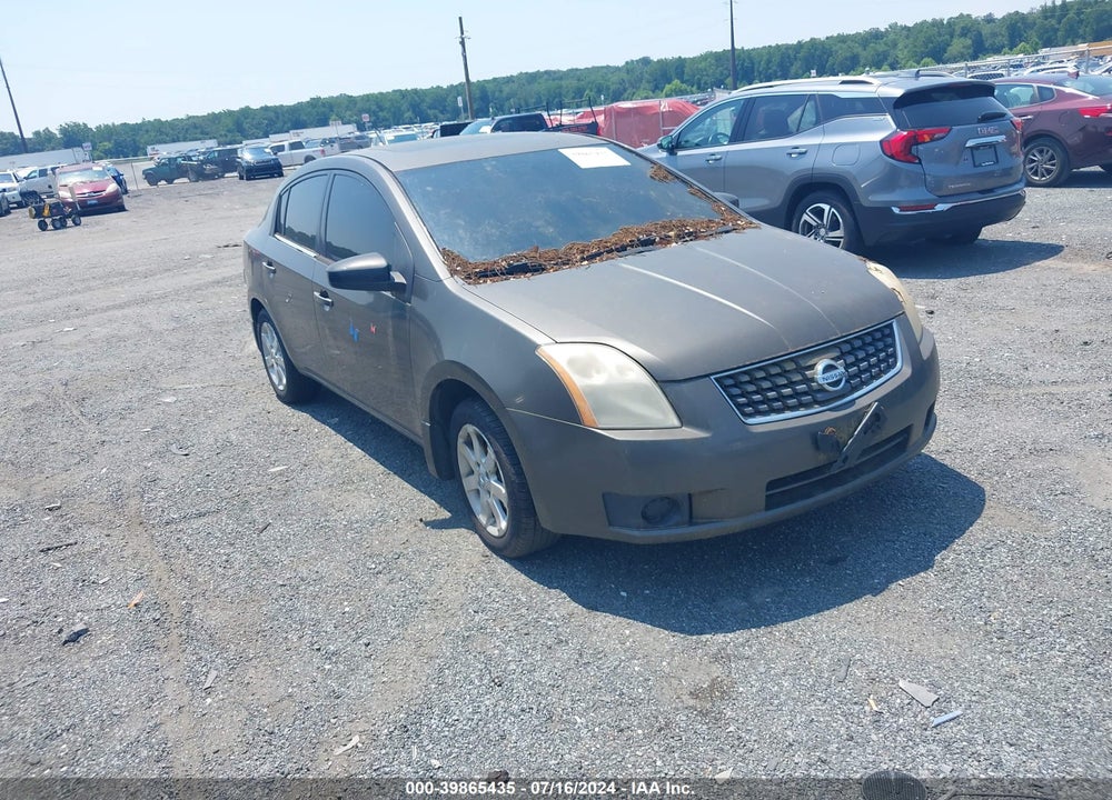 2007 NISSAN SENTRA 2.0SL VIN: 3N1AB61E97L618364