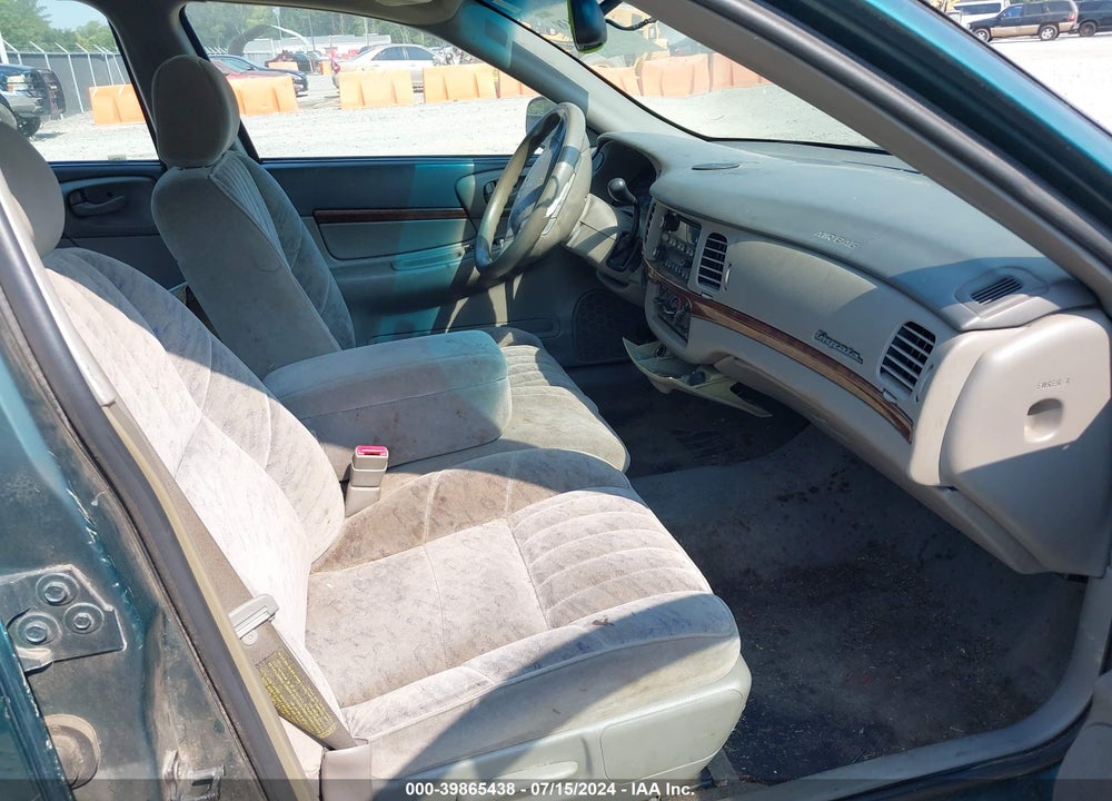 2000 CHEVROLET IMPALA VIN: 2G1WF55E9Y9139516