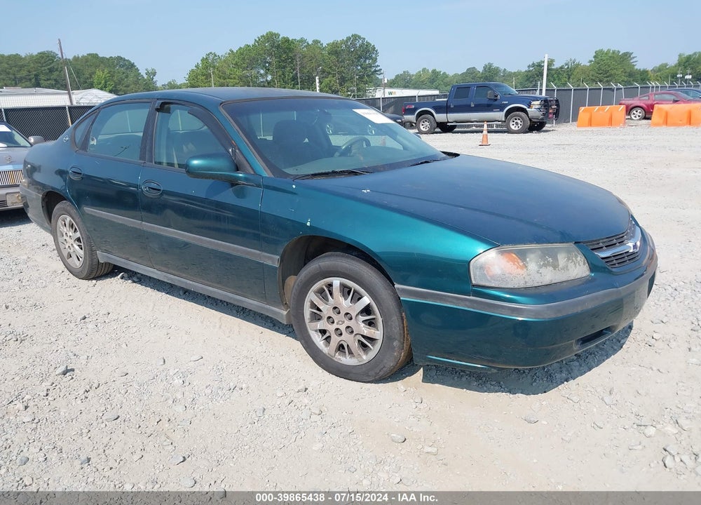 2000 CHEVROLET IMPALA VIN: 2G1WF55E9Y9139516