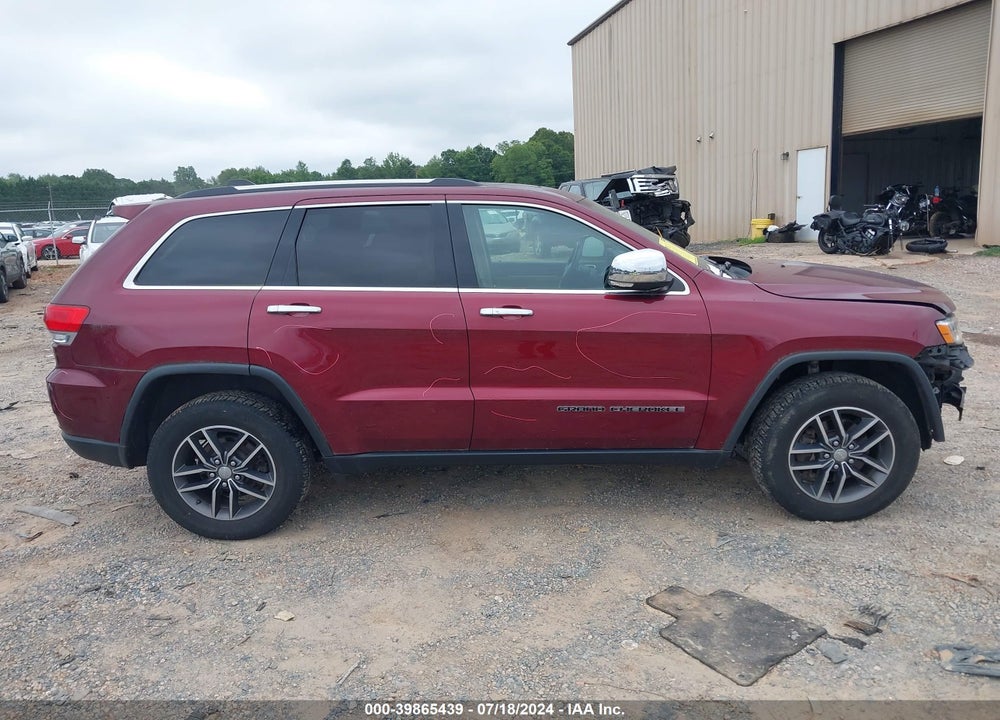 2017 JEEP GRAND CHEROKEE LIMITED 4X4 VIN: 1C4RJFBG2HC948329