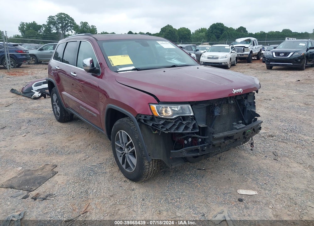 2017 JEEP GRAND CHEROKEE LIMITED 4X4 VIN: 1C4RJFBG2HC948329