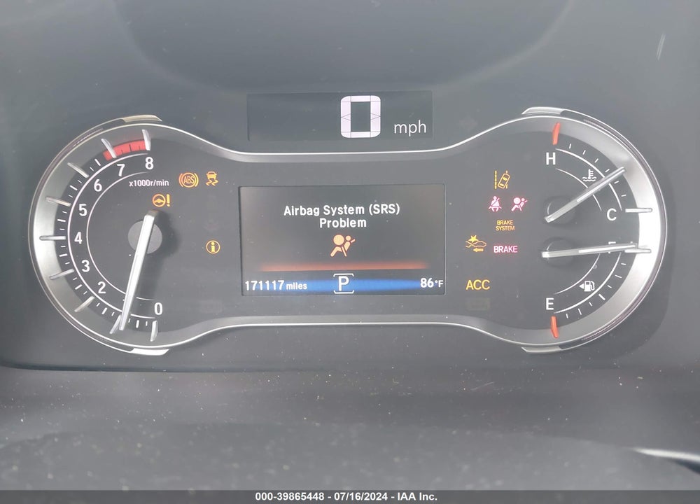 2017 HONDA PILOT TOURING VIN: 5FNYF5H96HB011194