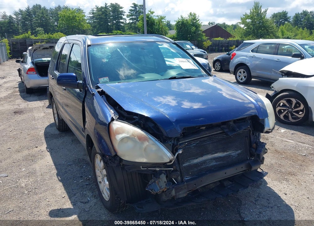 2005 HONDA CR-V EX VIN: SHSRD78845U343734