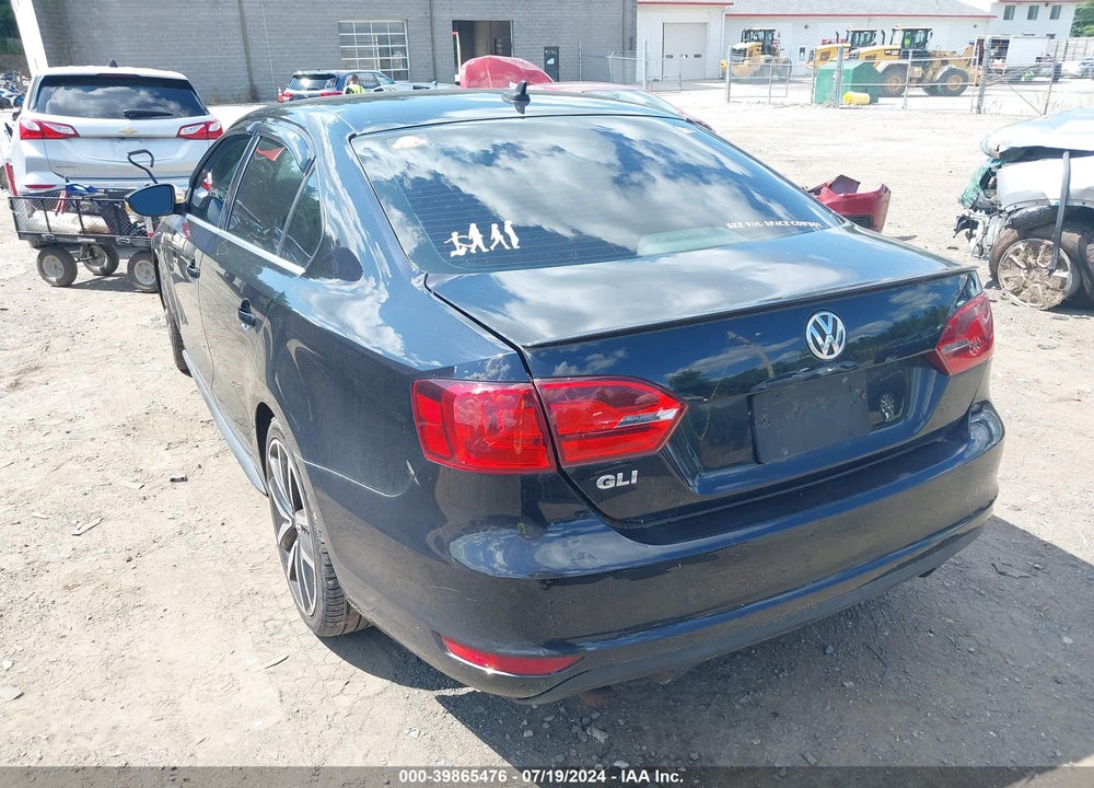 2013 VOLKSWAGEN JETTA GLI AUTOBAHN W/NAV VIN: 3VW4A7AJ6DM223075