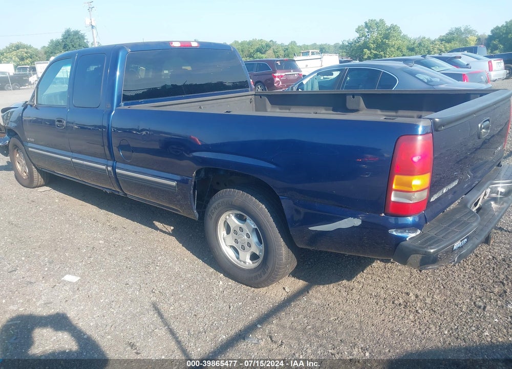 2001 CHEVROLET SILVERADO 1500 LS VIN: 1GCEC19T81E292579