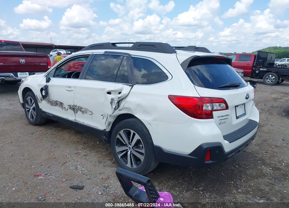2018 SUBARU OUTBACK 2.5I LIMITED VIN: 4S4BSANC4J3317934