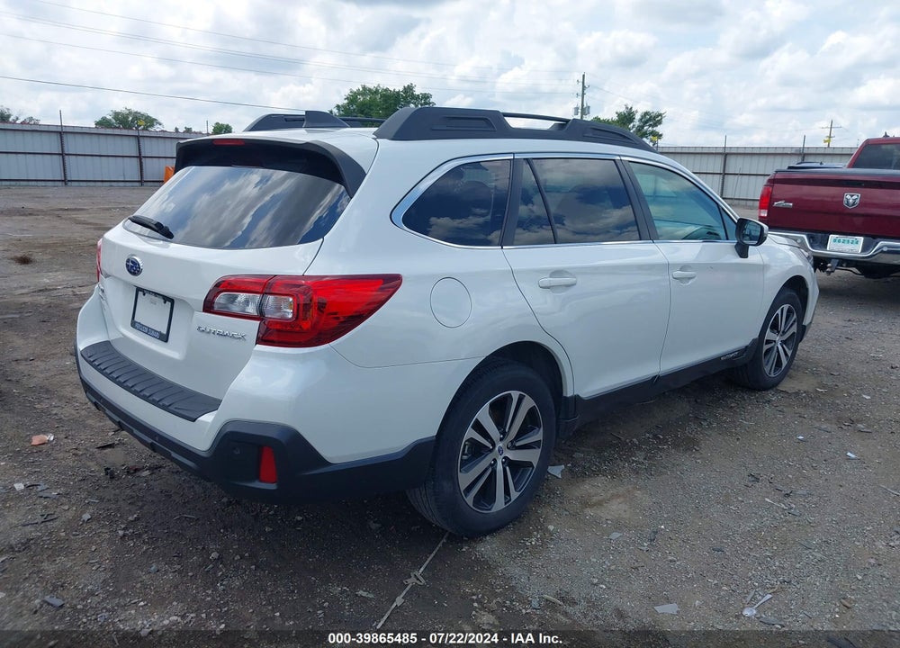 2018 SUBARU OUTBACK 2.5I LIMITED VIN: 4S4BSANC4J3317934