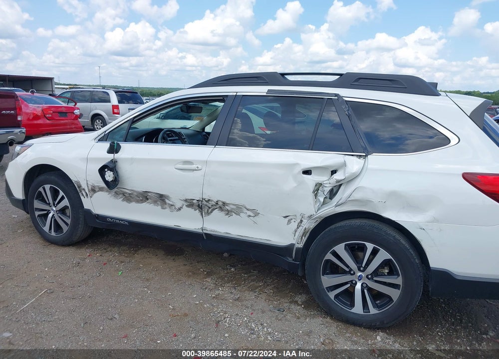 2018 SUBARU OUTBACK 2.5I LIMITED VIN: 4S4BSANC4J3317934
