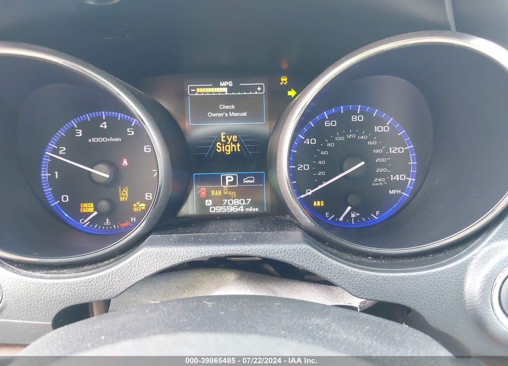 2018 SUBARU OUTBACK 2.5I LIMITED VIN: 4S4BSANC4J3317934