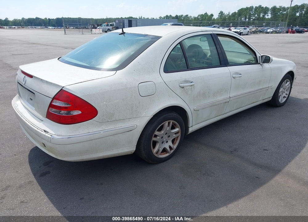 2006 MERCEDES-BENZ E 350 VIN: WDBUF56J46A819334