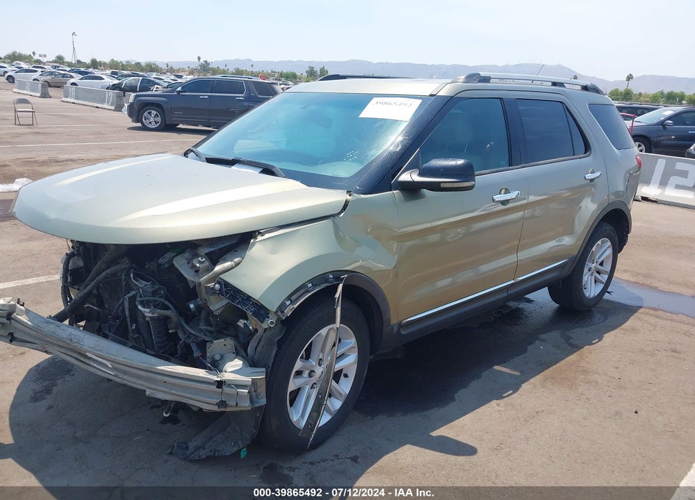 2012 FORD EXPLORER XLT VIN: 1FMHK7D87CGA31503