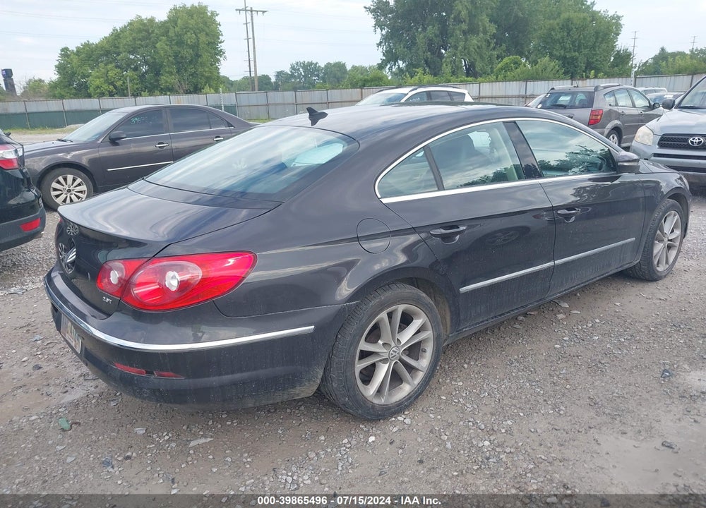 2010 VOLKSWAGEN CC LUXURY VIN: WVWHN7AN7AE564689