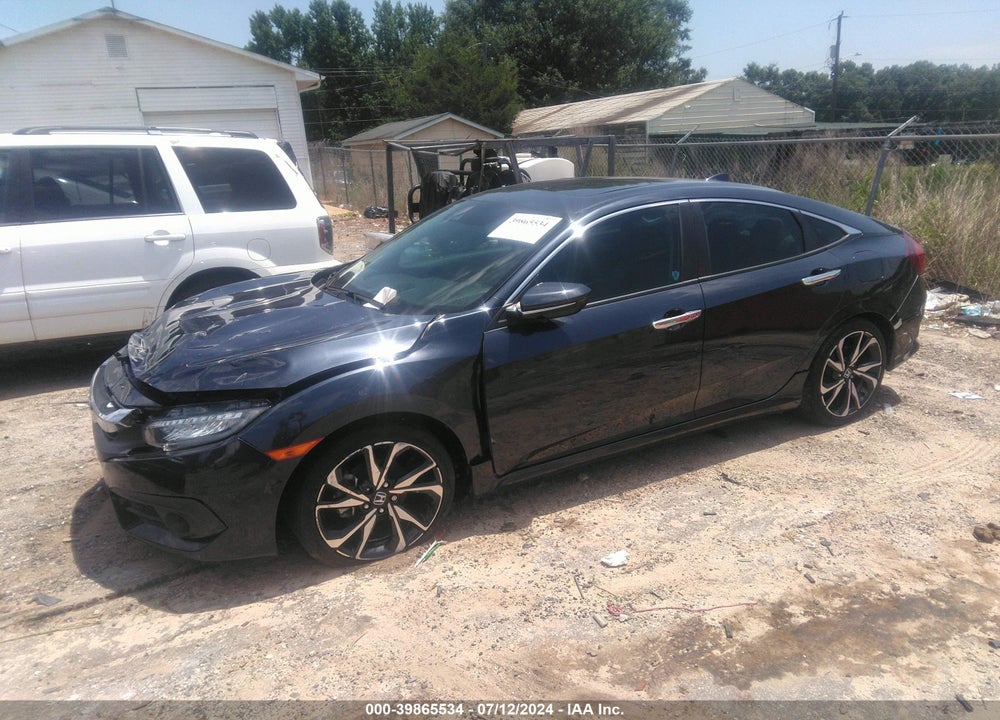2020 HONDA CIVIC TOURING VIN: 19XFC1F91LE021206