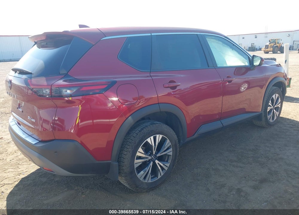 2022 NISSAN ROGUE SV INTELLIGENT AWD VIN: 5N1BT3BB8NC697791