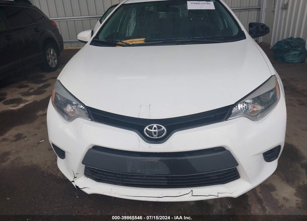 2014 TOYOTA COROLLA LE VIN: 5YFBURHE7EP091816