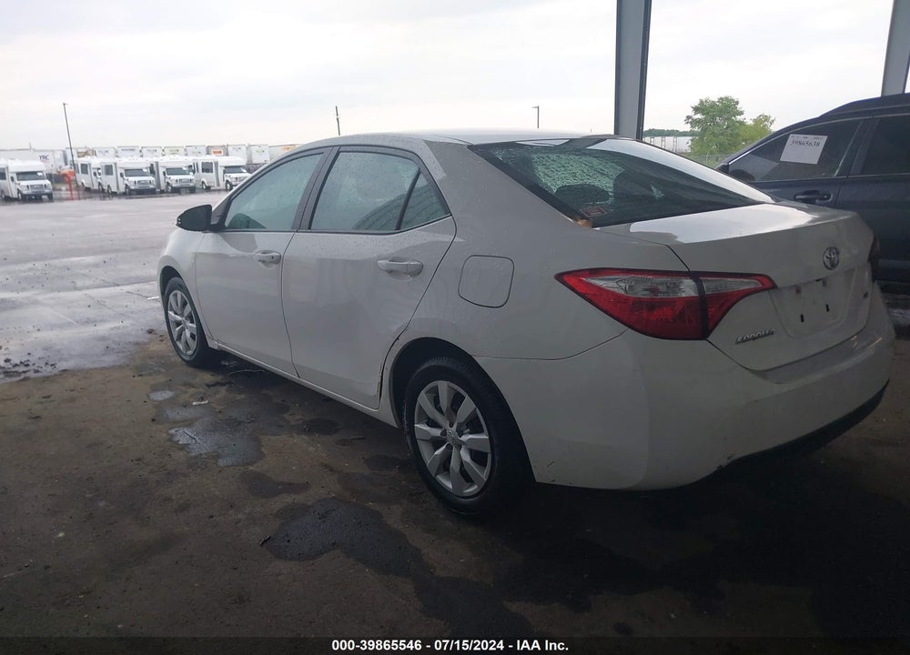 2014 TOYOTA COROLLA LE VIN: 5YFBURHE7EP091816