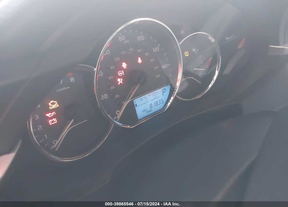 2014 TOYOTA COROLLA LE VIN: 5YFBURHE7EP091816