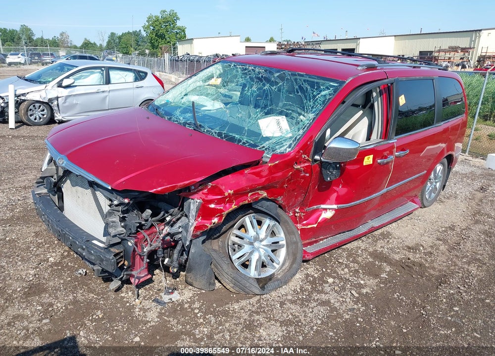 2010 CHRYSLER TOWN & COUNTRY LIMITED VIN: 2A4RR6DX0AR127730