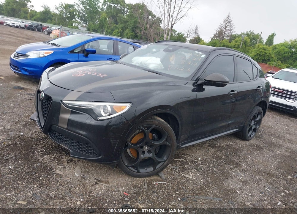 2023 ALFA ROMEO STELVIO ESTREMA AWD VIN: ZASPAKBN8P7D58312