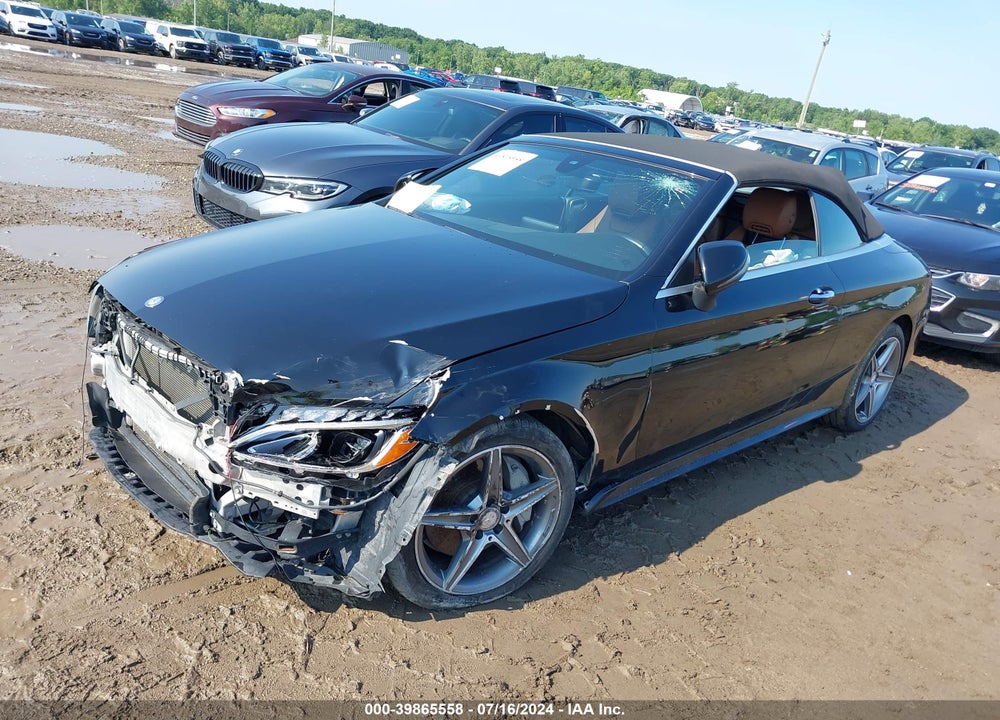 2017 MERCEDES-BENZ C 300 4MATIC VIN: WDDWK4KB5HF488113