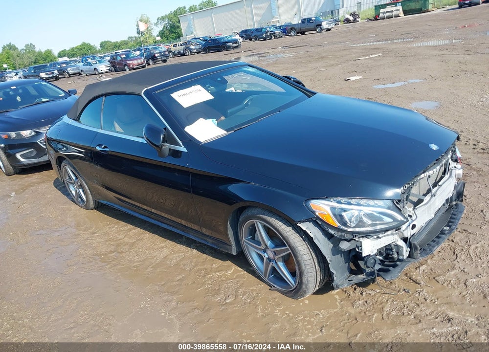 2017 MERCEDES-BENZ C 300 4MATIC VIN: WDDWK4KB5HF488113
