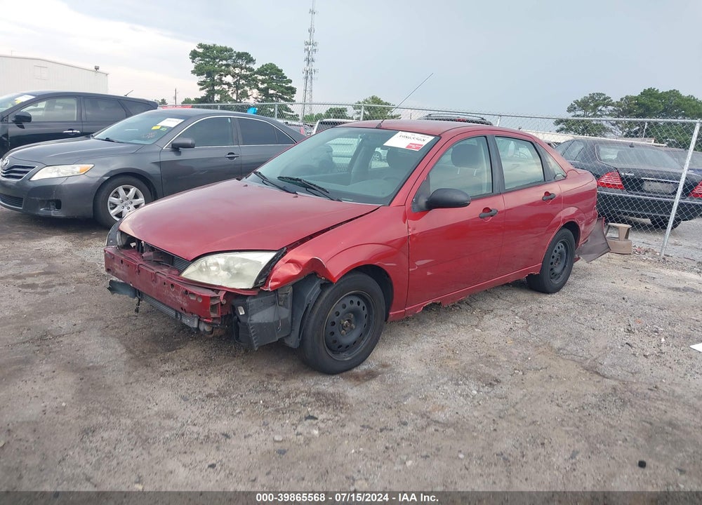 2005 FORD FOCUS ZX4 VIN: 1FAFP34N55W215042