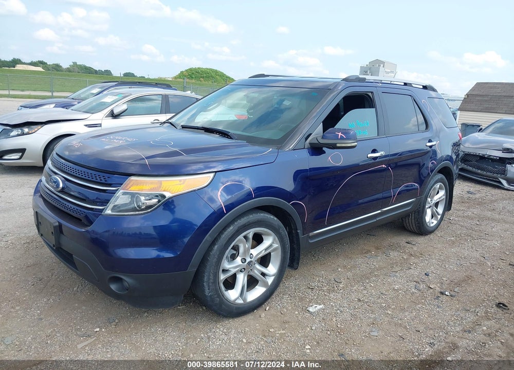 2011 FORD EXPLORER LIMITED VIN: 1FMHK7F89BGA57886